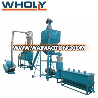 output small feed pellet animal feed pellet production line